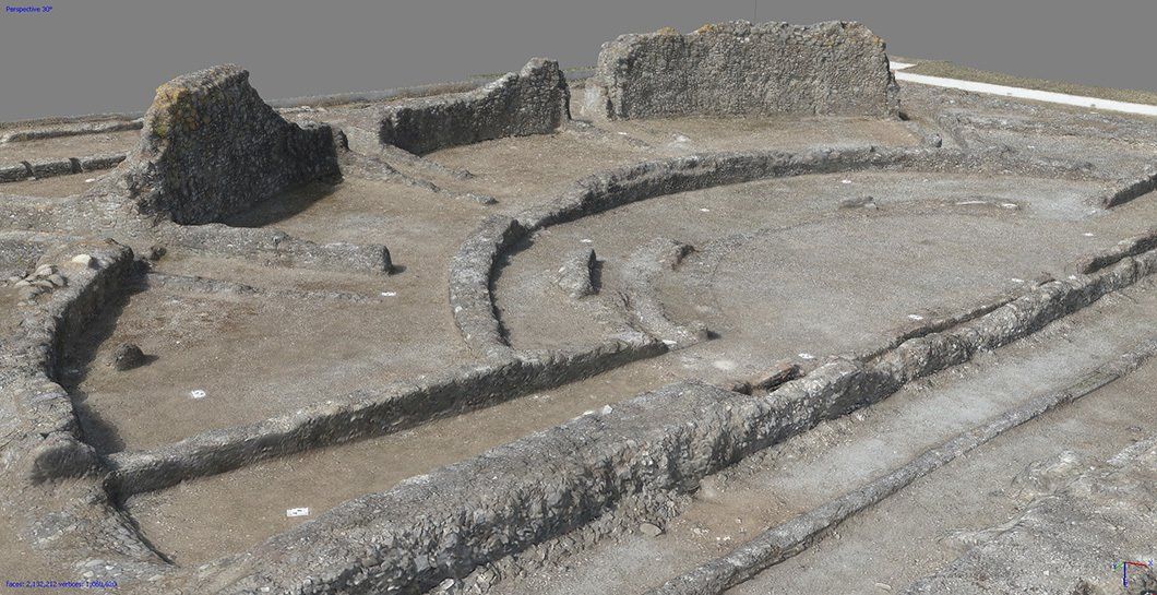 Rilievo Teatro romano di Luni