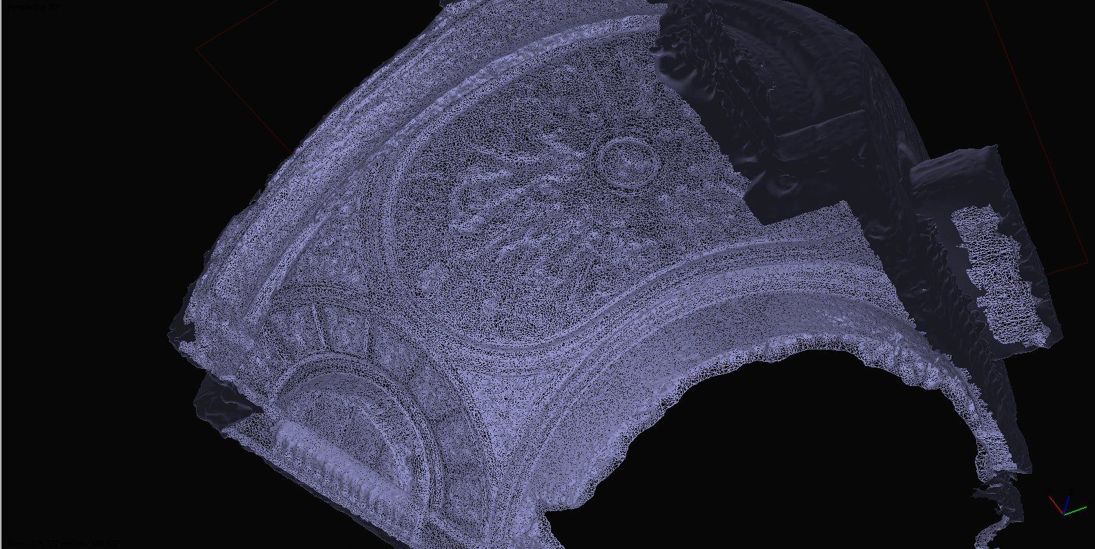 Rilievo Galleria Umberto I Napoli