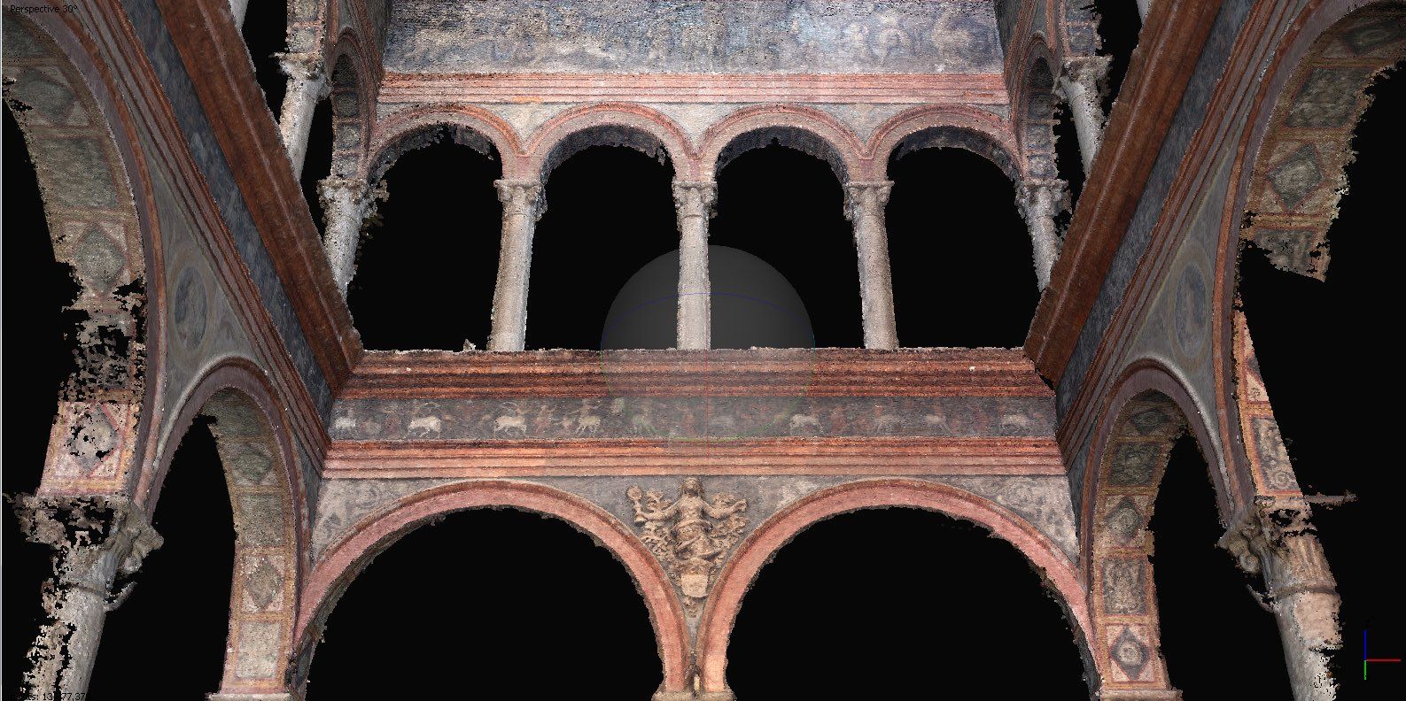 Rilievo Palazzo Centoris Napoli