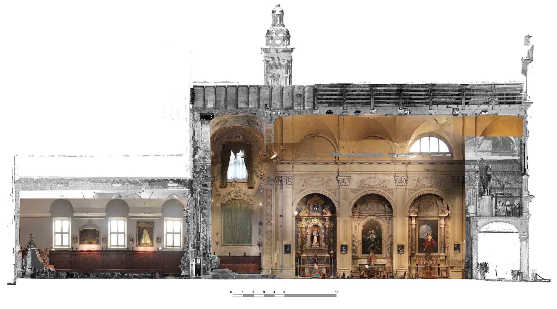 Rilievo Chiesa Rosario Cento