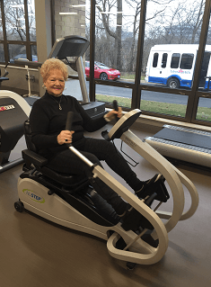 Independent Living resident taking advantage of outpatient therapy.
