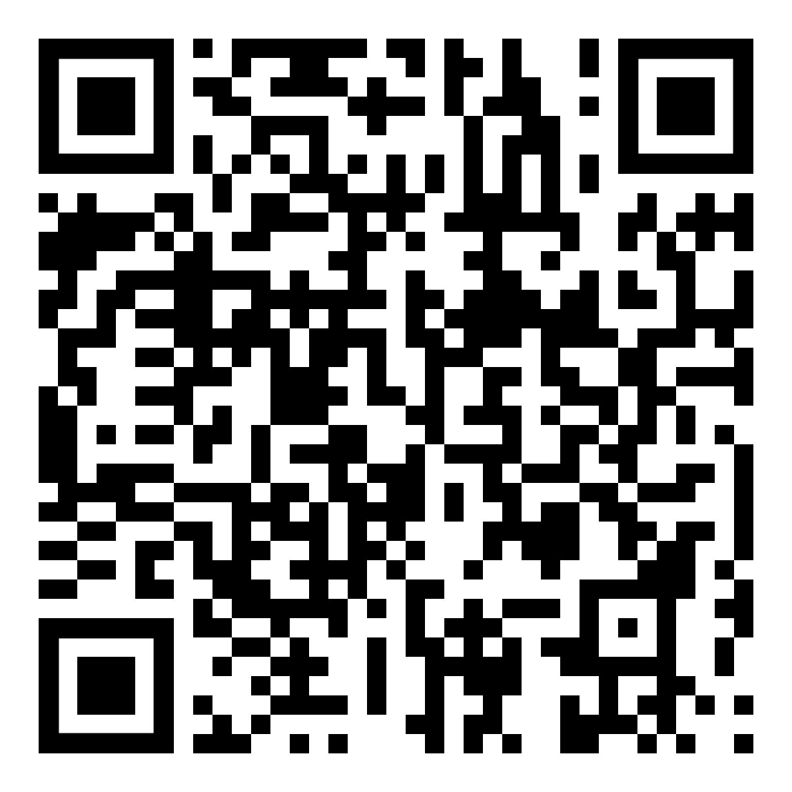 a black and white qr code on a white background .  | Downingtown, PA | Harvest Worship Center