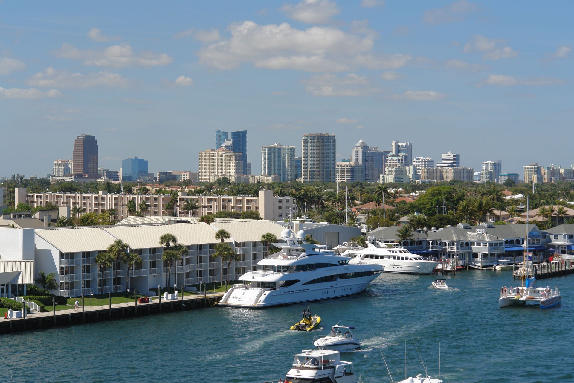 Picture of Fort Lauderdale Skyline Harbor