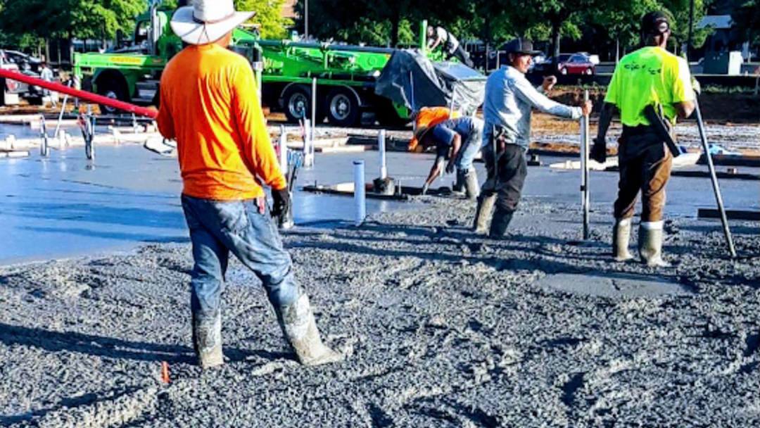 Concrete workers — Tulsa, OK — Sosa Concrete LLC