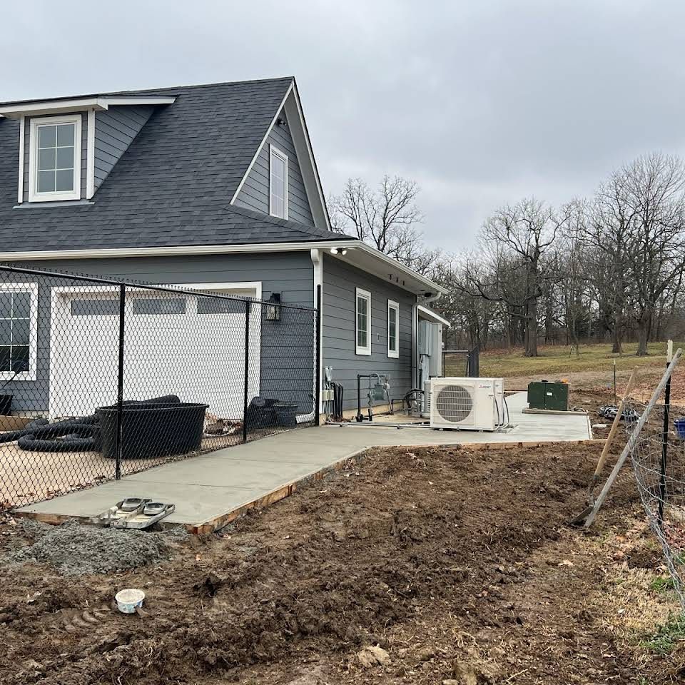 Concrete walkway — Tulsa, OK — Sosa Concrete LLC