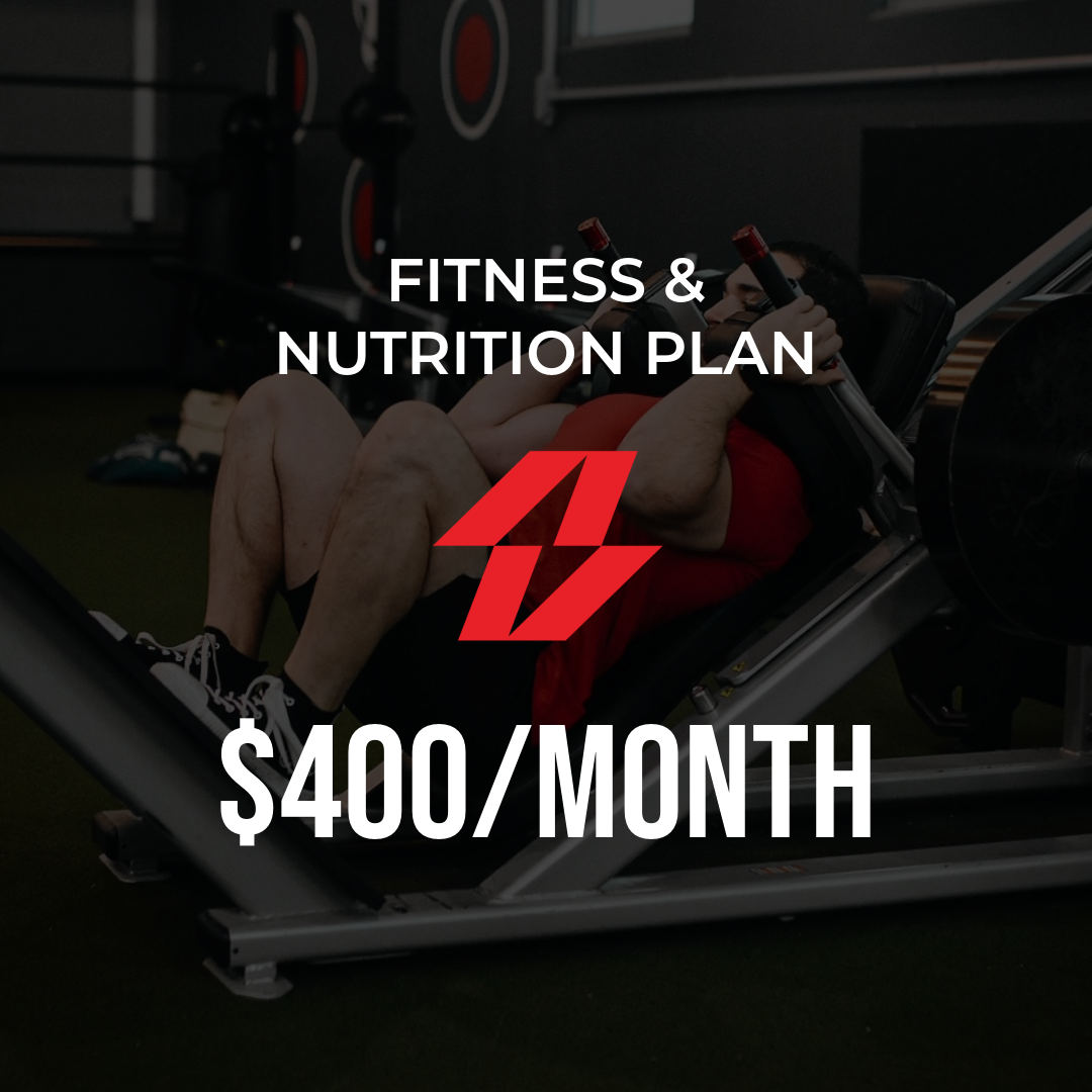 A fitness and nutrition plan for $ 400 / month