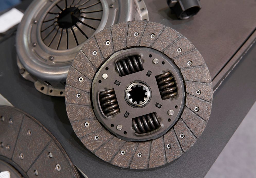 Close-up of a Car Clutch Disc and Pressure Plate — Fischer Automotive in Svensson Heights, QLD