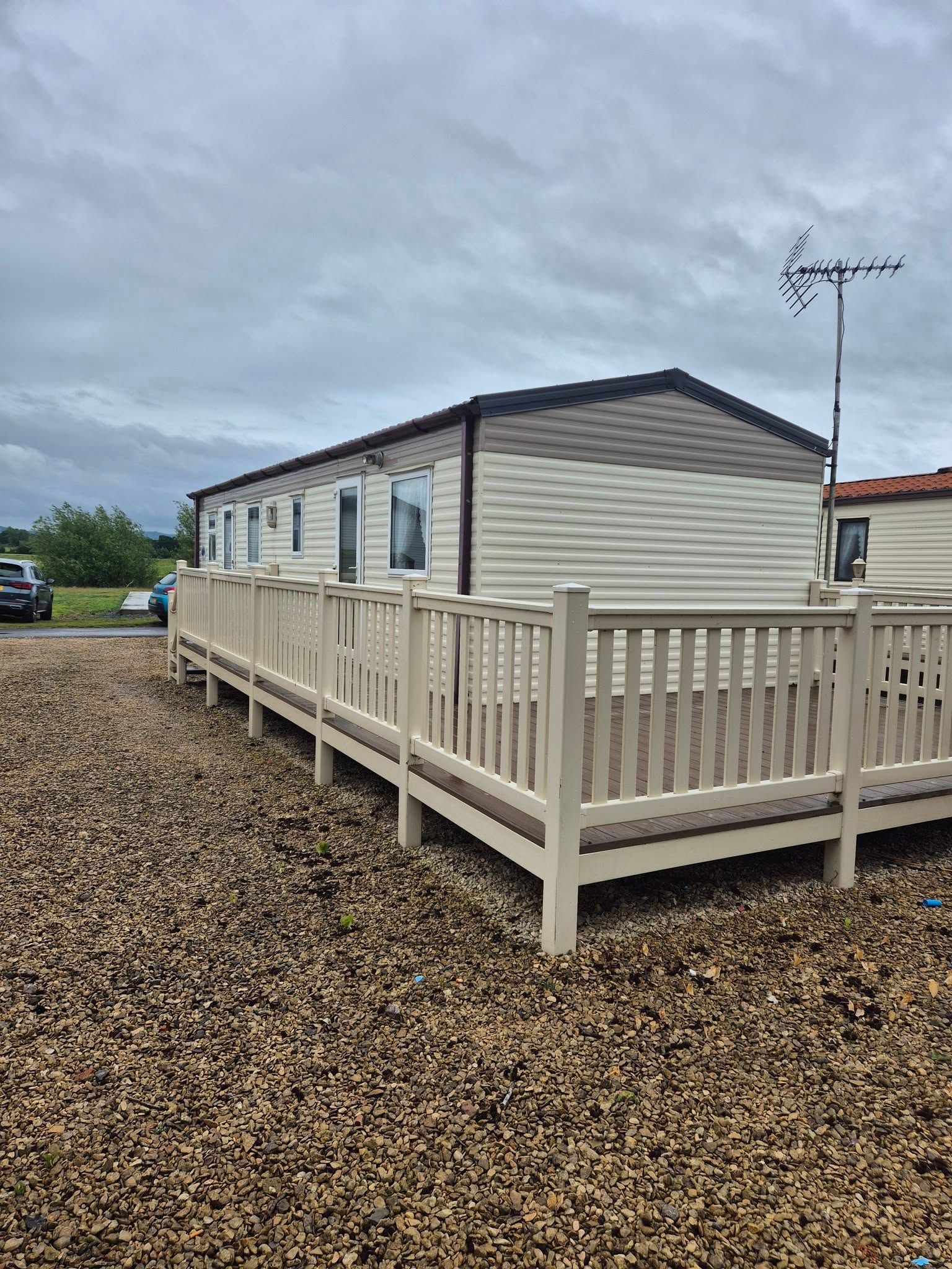 Outside view of a 2 bedroom ABI Brisbane holiday home for sale by Cotswold Grange Country Park