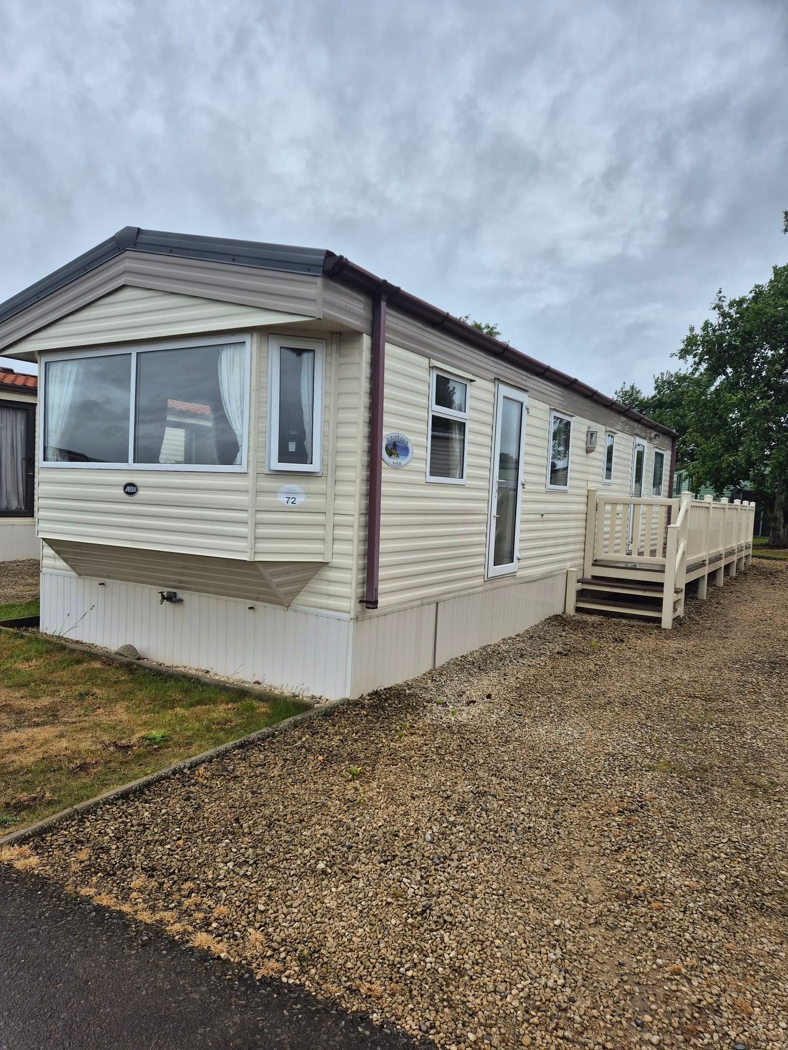 Front view of 2 bedroom ABI Brisbane holiday home for sale at Cotswold Grange Country Park