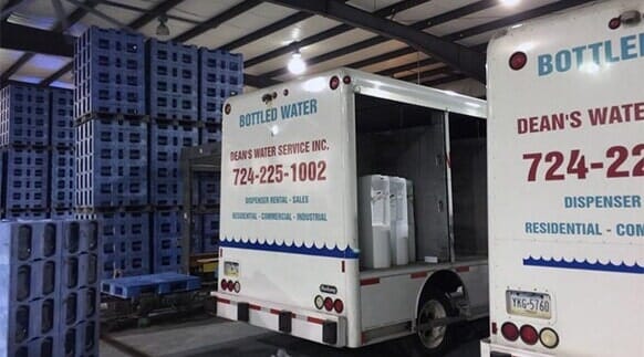 Delivery Trucks — bottled water service in Washington, PA