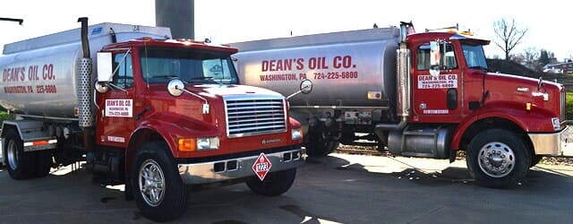 Oil Truck — deans water service in Washington, PA