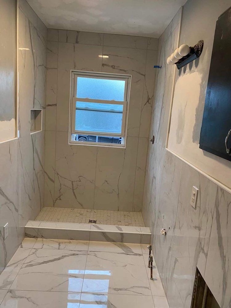 After Tiles Installation On Bathroom — Mount Vernon, IL — Southern Illinois Tile & Carpet