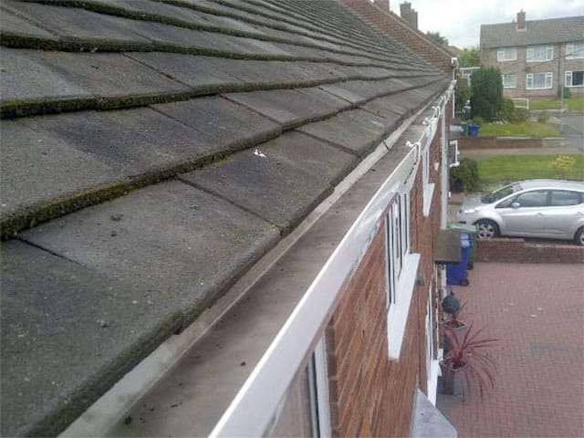 After Gutter Cleaning Service