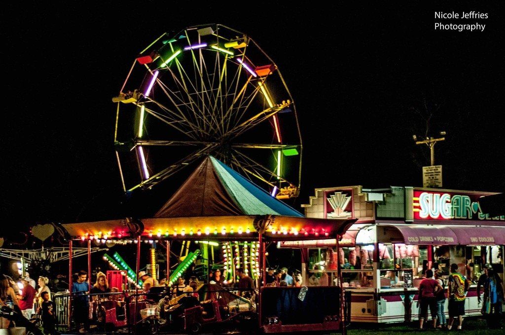 Sheldon Ferris Wheel at Night-37
