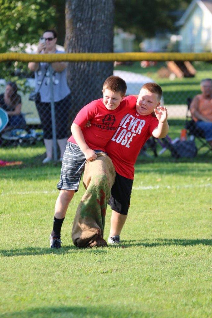 Sheldon Three Legged Race 3-86