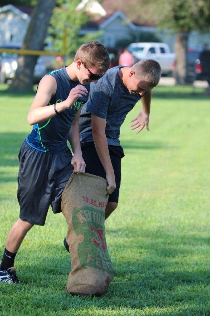 Sheldon Three Legged Race 5-88