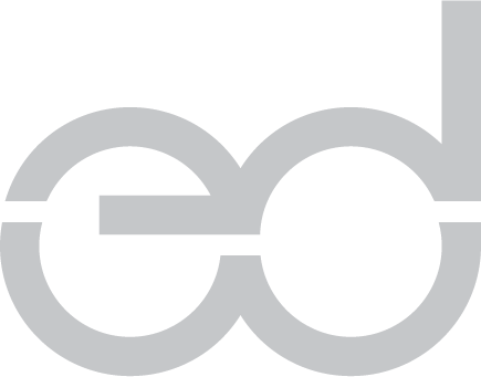 Logo of stylized initials