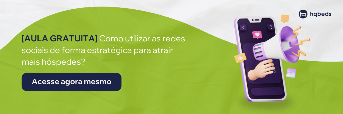 AULA GRAVADA | Como utilizar as redes sociais de forma estratégia para atrair mais hóspedes?