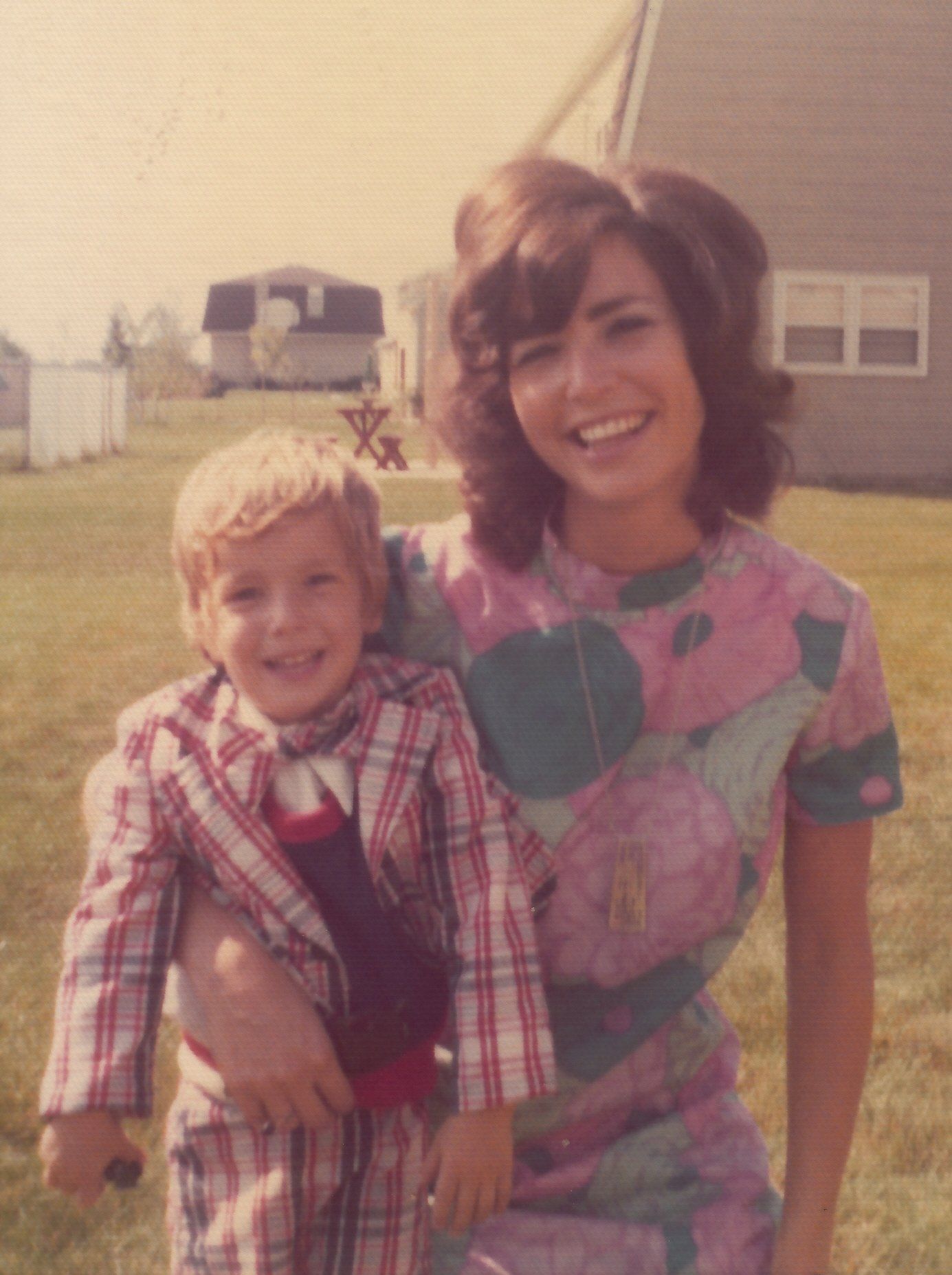 Mom and me (age 3)
