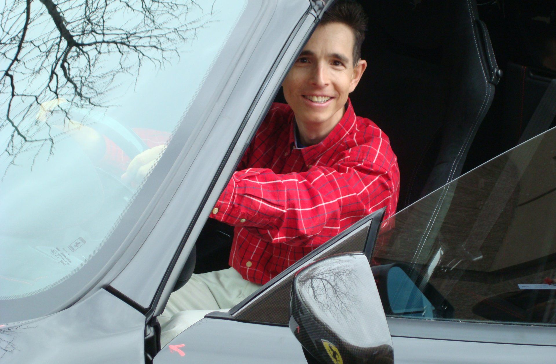 Trying out a Ferrari F430 Scuderia.