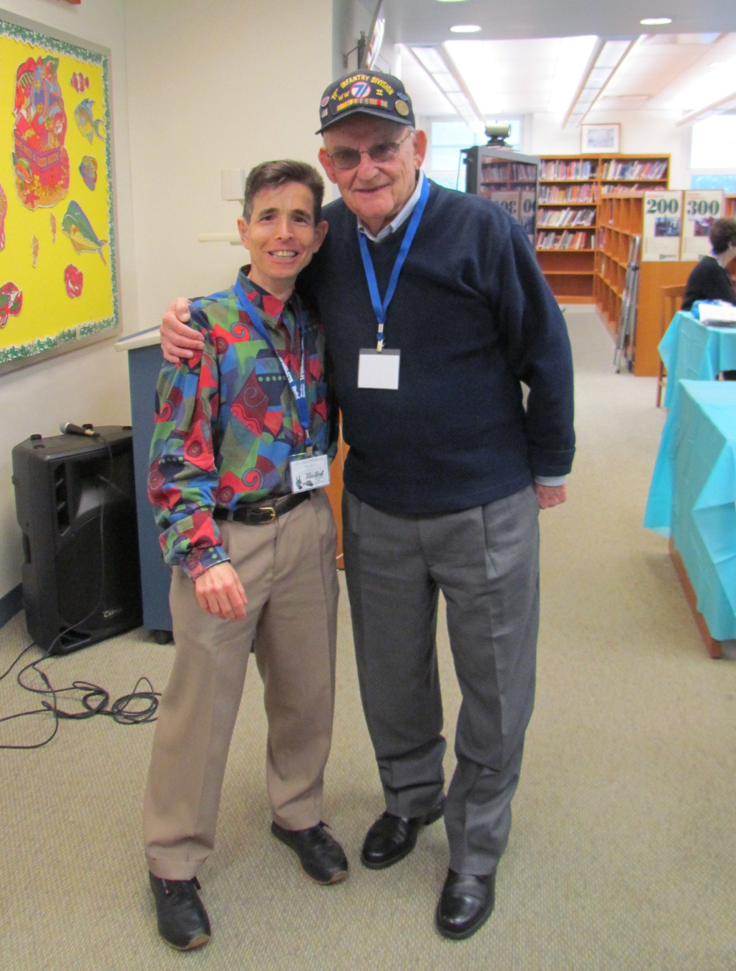 With my friend and role model Alan Moskin.