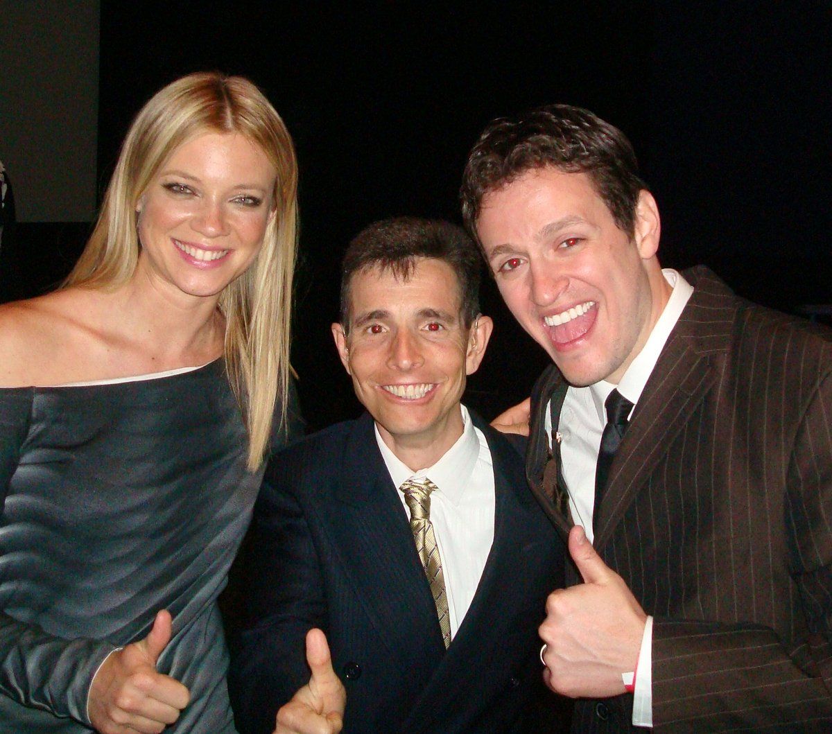 With Amy Smart and Tom Malloy at our movie premiere.