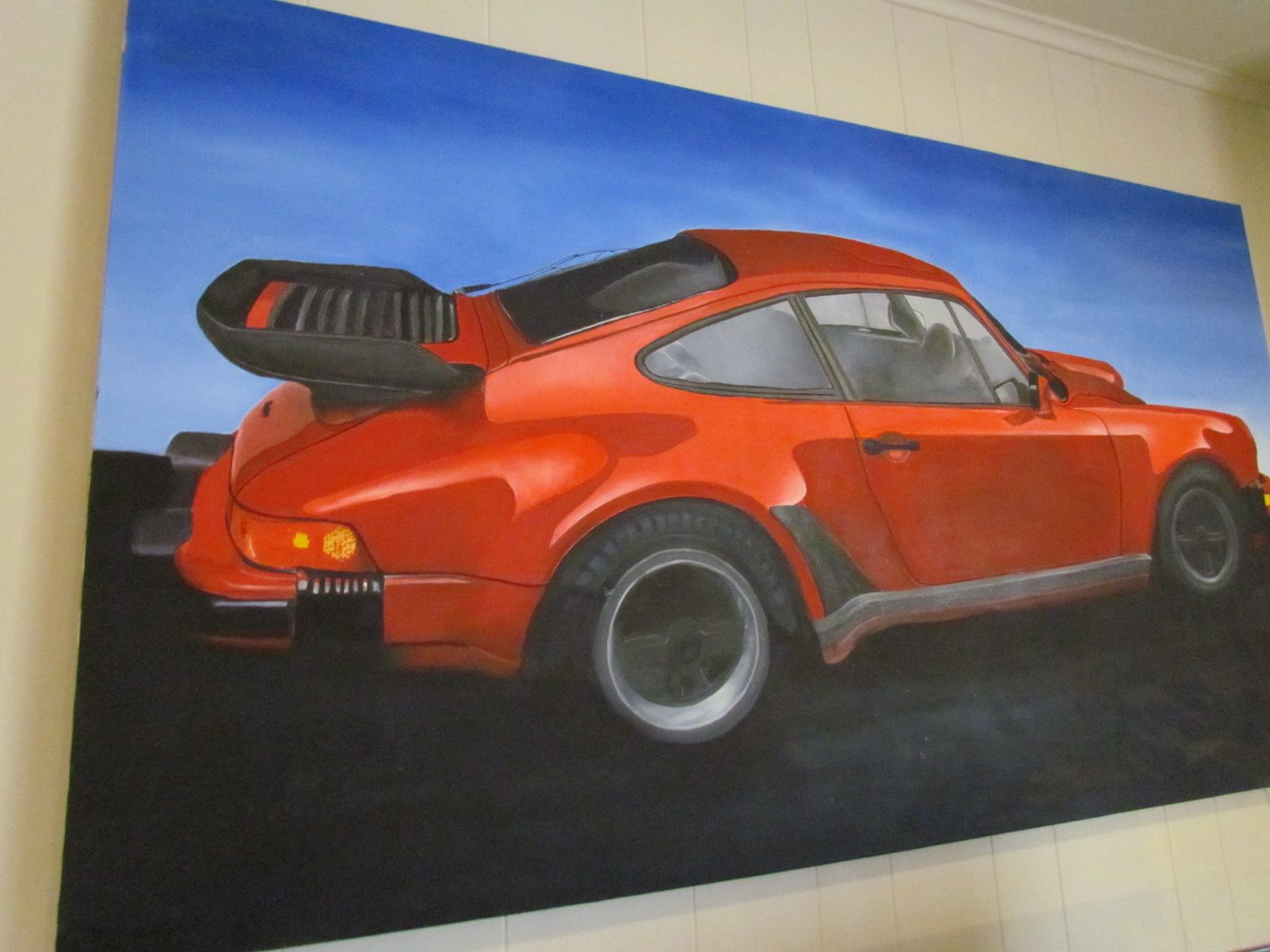 my Porsche painting