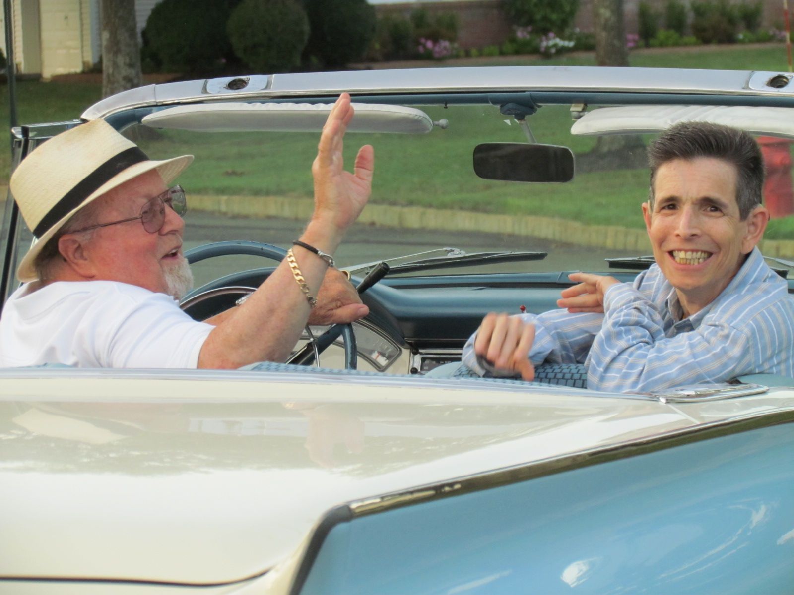 Dr. Paul with Richard Wenner