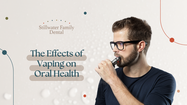 The Effects of Vaping on Oral Health