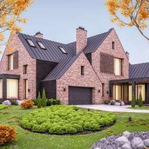 A large brick house with a black roof and a lot of windows | Work with PH Realty to experience Real Estate in Texarkana, TX