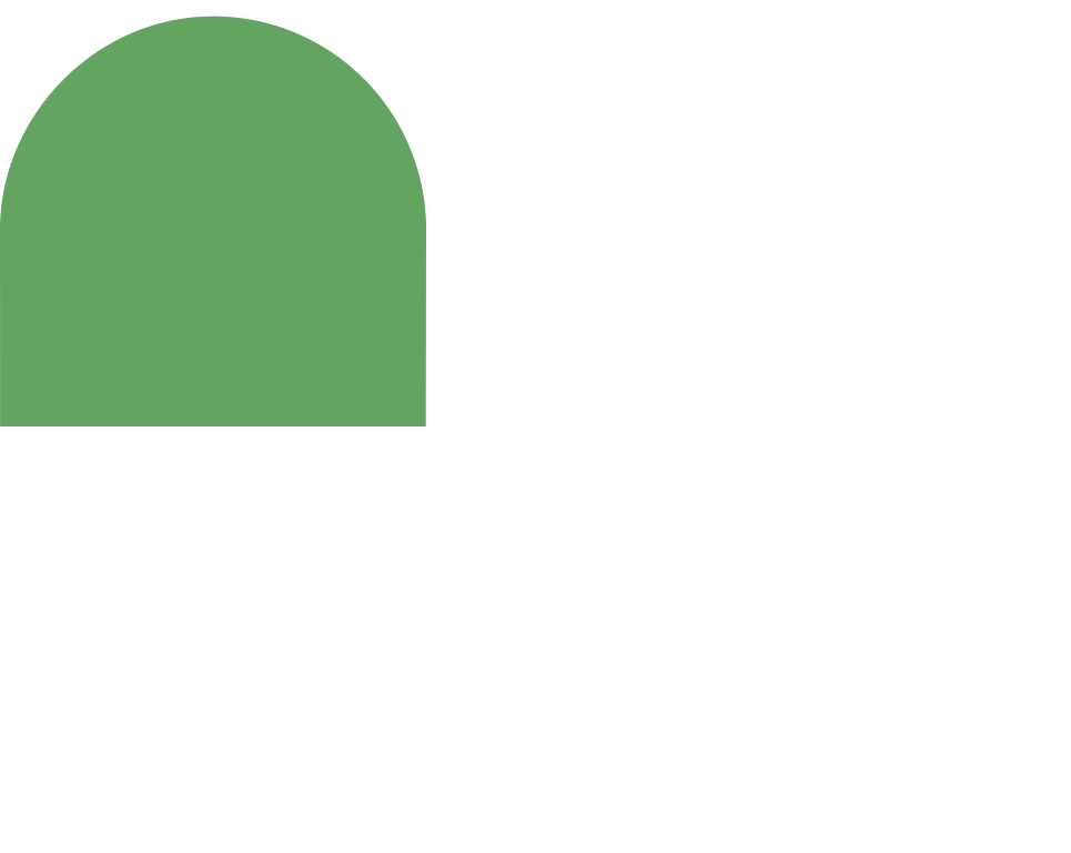 Un cercle vert est sur un fond blanc.
