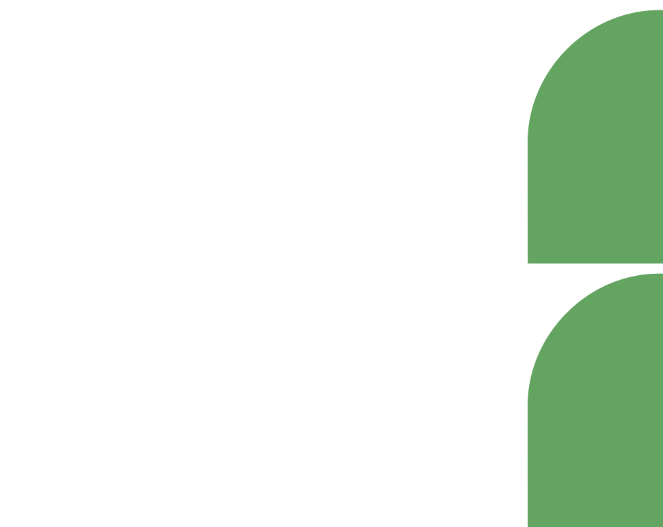 Un fond blanc avec deux cercles verts dessus.