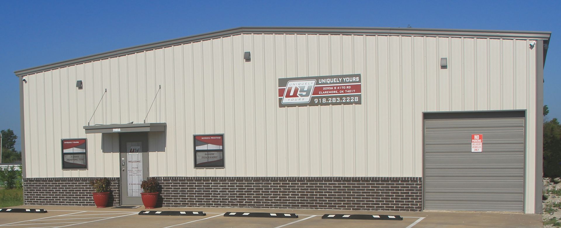 Uniquely Yours Screen Printing building
