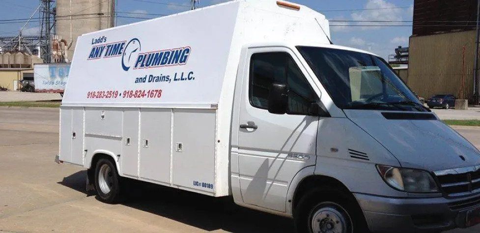 White Van Letterings — Claremore, OK — Uniquely Yours Screen Printing