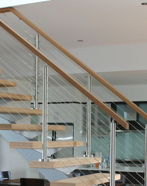 Wire Balustrades — South East Queensland — Upstairs