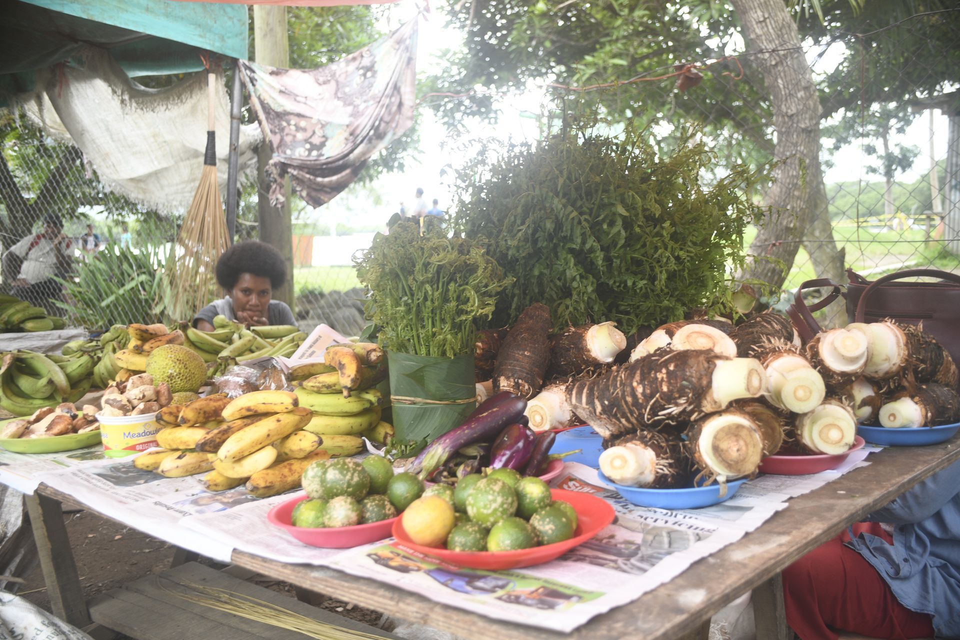 A newspaper close up showing black print on a white background
