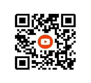 A black and white qr code with an orange circle in the middle. | Silver Pine Medical Group