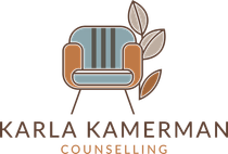 Logo: Armchair with leaves, text 