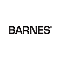 The barnes logo is black and white on a white background.