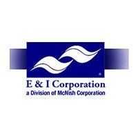 The logo for e & i corporation is a division of mcnish corporation.