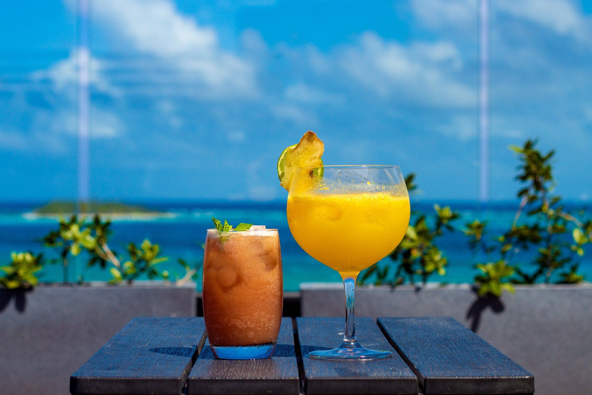 Rooftop Mocktail Bar en San Andrés Hotel Sea Avenue