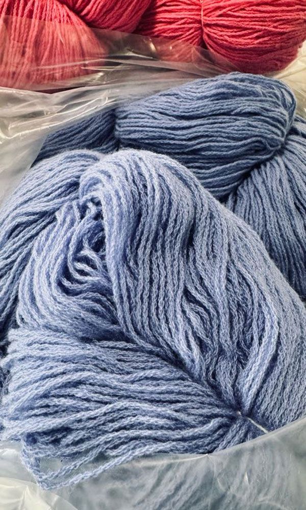 lavaggio filati e matasse