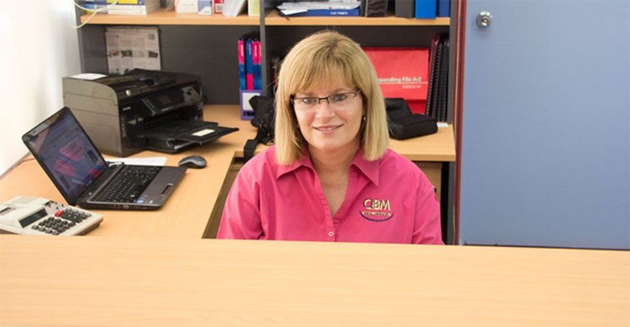 receptionist at the clinic