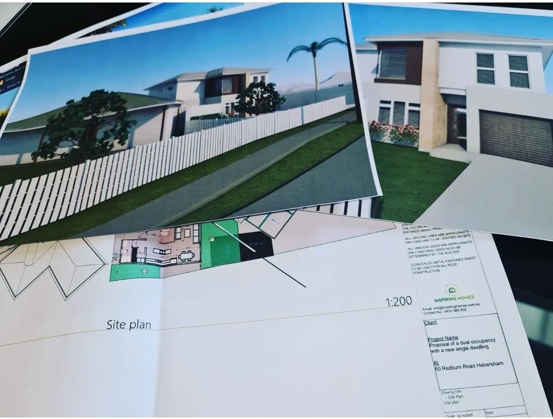 Building designing and approvals on a table