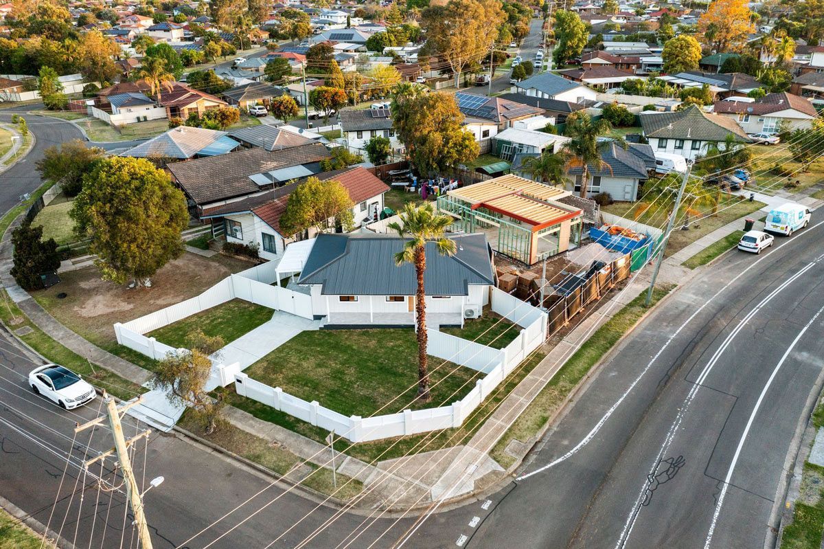 Custom Designed Duplex Bird's Eye View