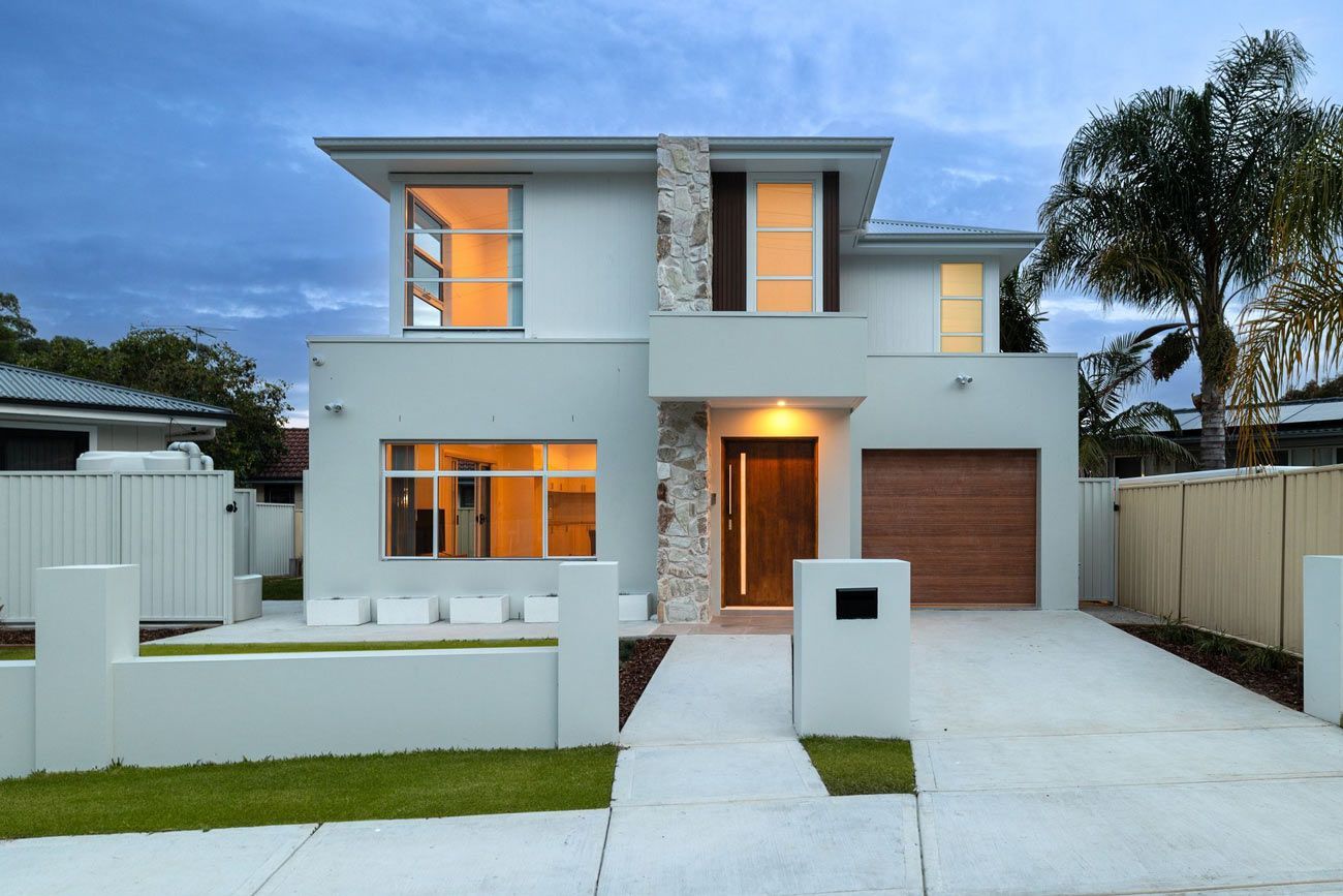 Custom Designed Duplex Entrance View