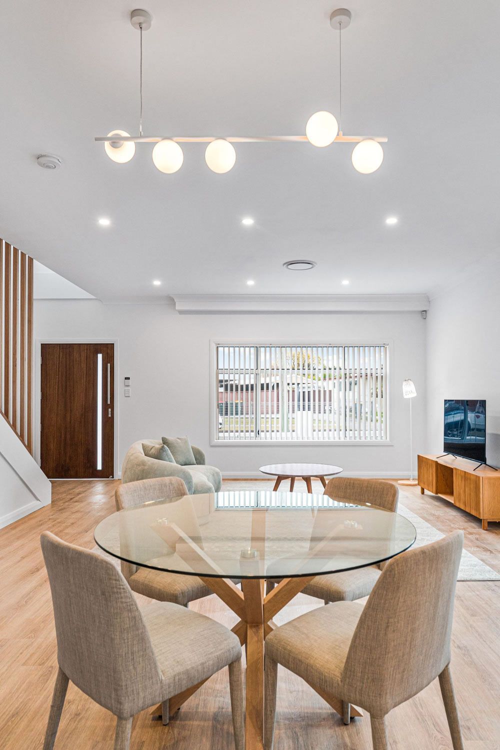 Custom Designed Duplex Living Area View