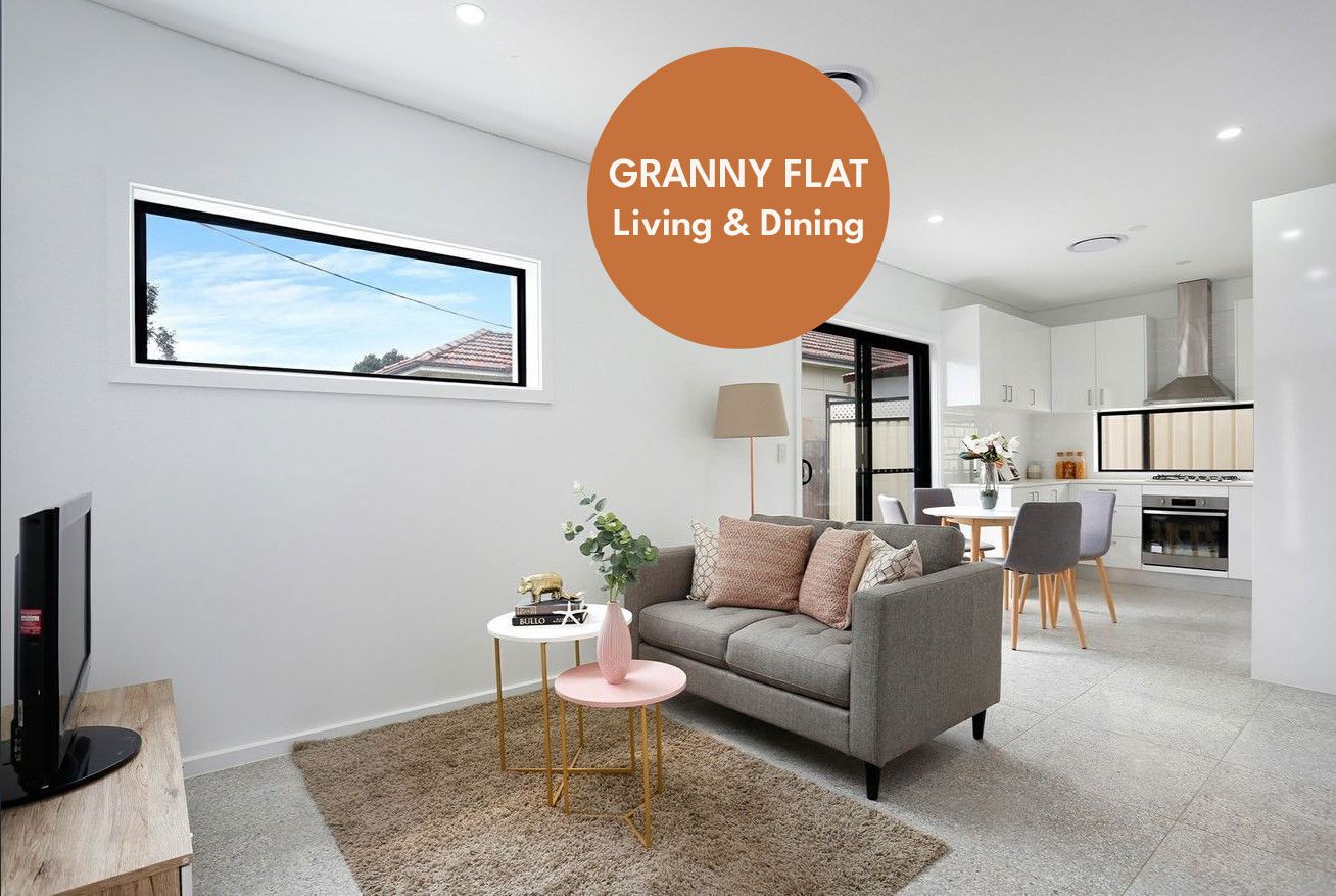 Custom Granny Flat Living Room