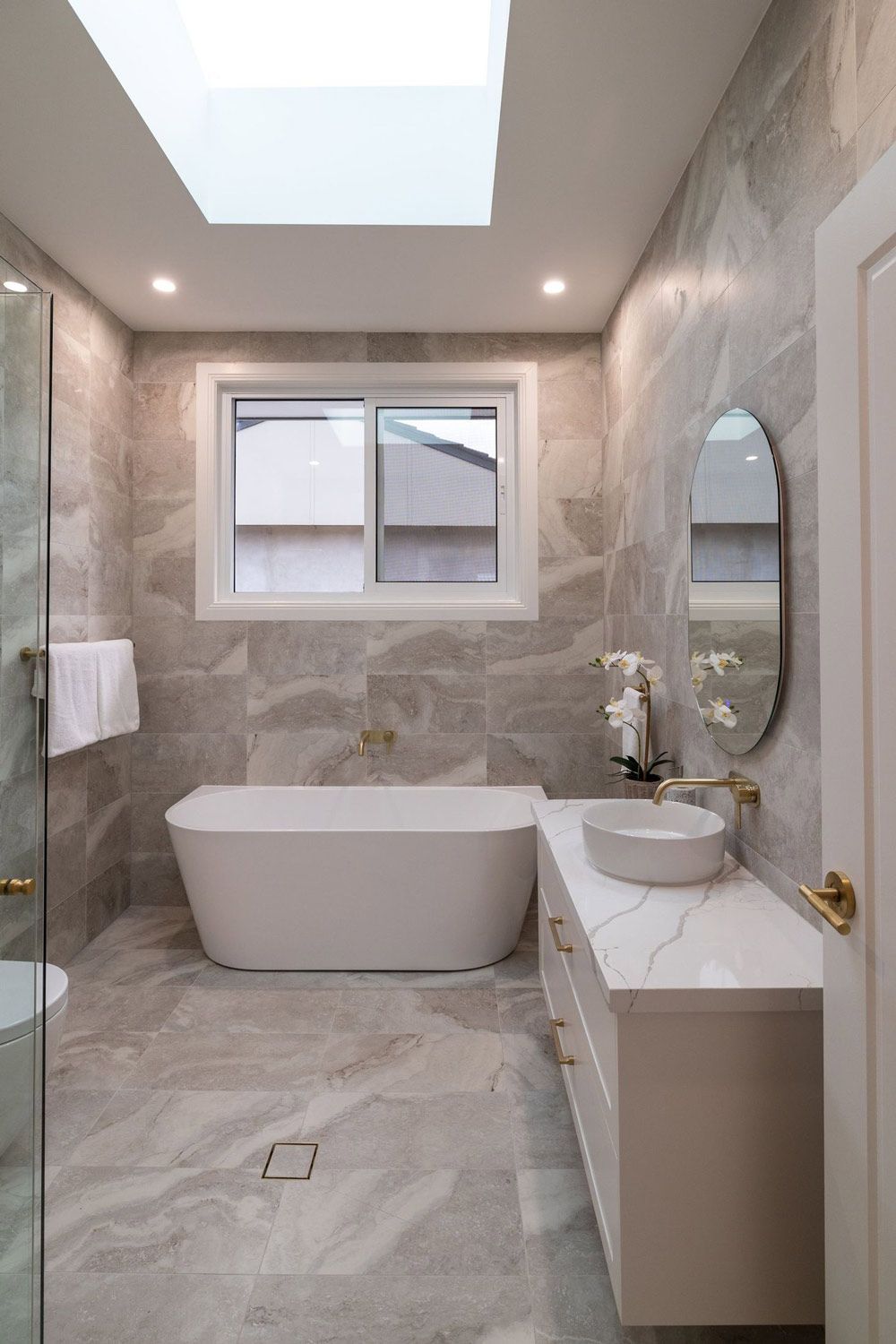 Knock Down Rebuilt Bathroom