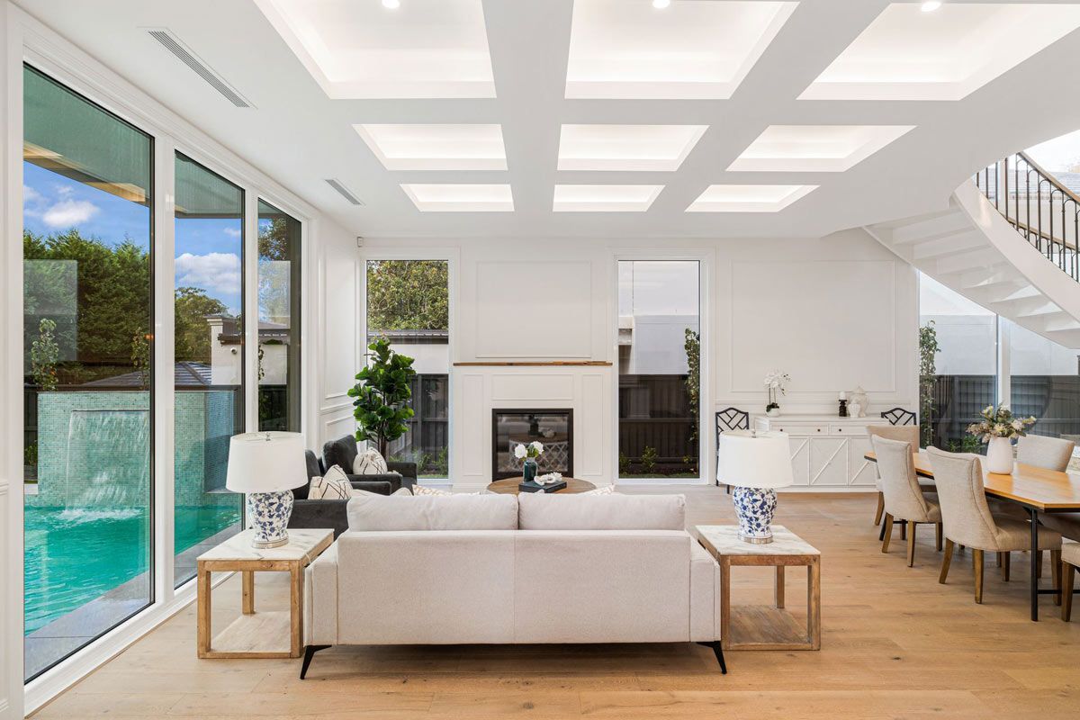 Knock Down Rebuilt Living Hall